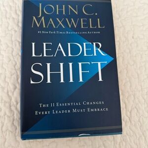 'Leader Shift' Book - Navy Blue Cover